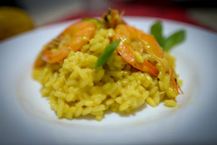 Reteta De Risotto Cu Creveți, Aromat cu  Lămâie