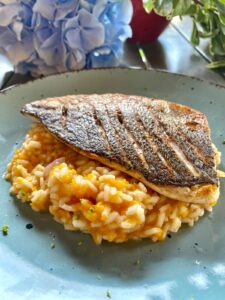 Rețetă risotto cu dovleac și doradă- cremos și savuros